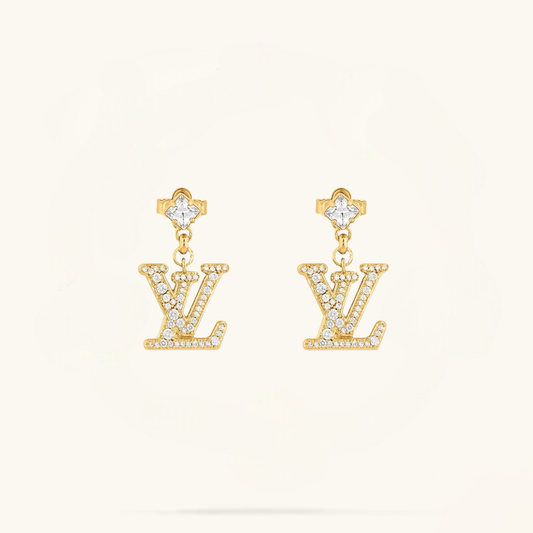 Diamante Mesmera Earrings (gold & silver)