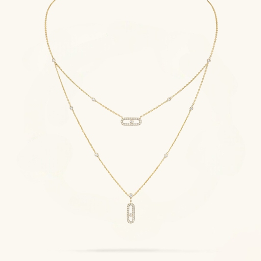 EXCLUSIVE | Mollyanne Diamanté Necklace